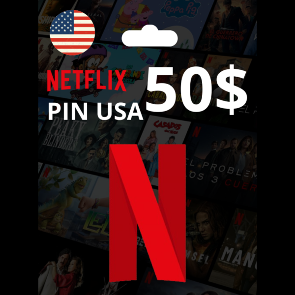 GIFT CARD NETFLIX USA 50$